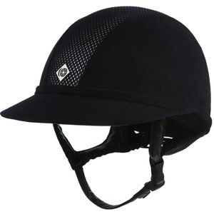 NEW Charles Owen Helmet SP8 Plus black and silver